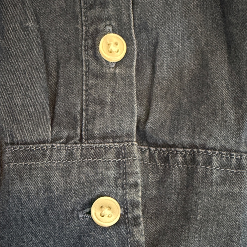 Levi’s Blue Boyfriend Fit Denim Shirt L - Picture 3 of 8